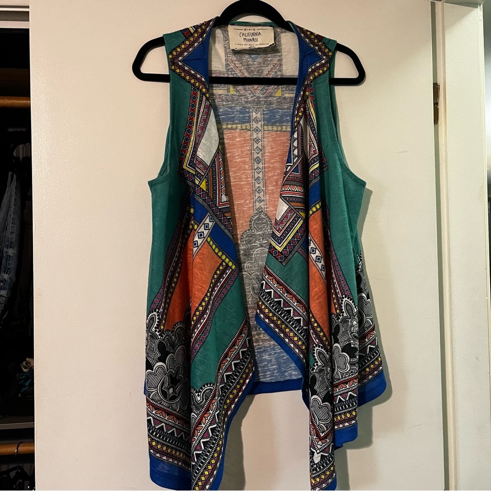 California Moonrise | Open Patterned Vest